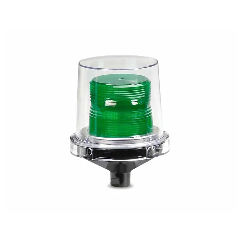 Electraray LED Light, Hazardous Location, UL and cUL CID2, 120-240VAC, Green, Default Flashing