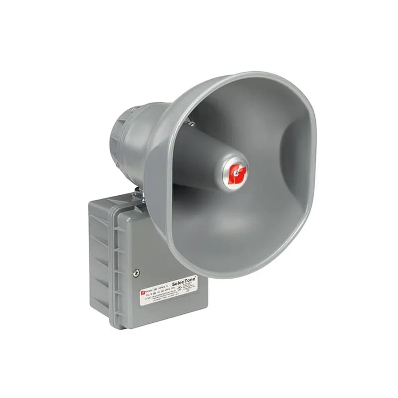 SelecTone Amplified Speaker, UL and cUL, 250VDC, Gray