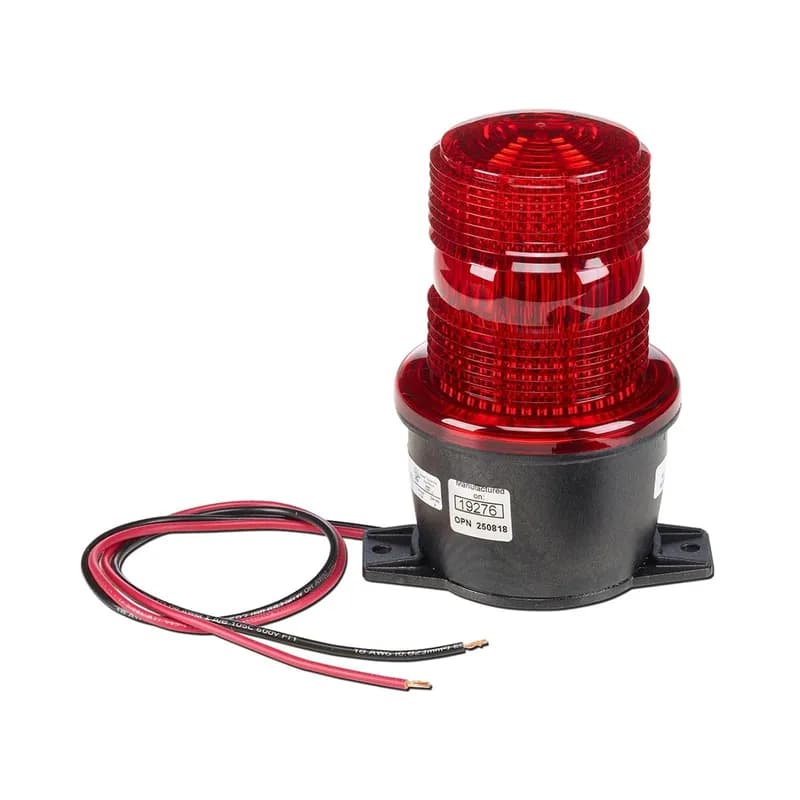 StreamLine LED Light, Low Profile, UL and cUL, 120VAC, T-Mount, Red