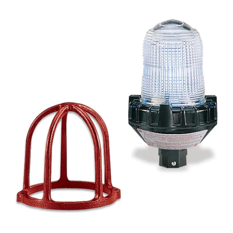 ULC Listed Private Mode Fire Strobe, 24 VDC, hazardous location, four-wire, Green
