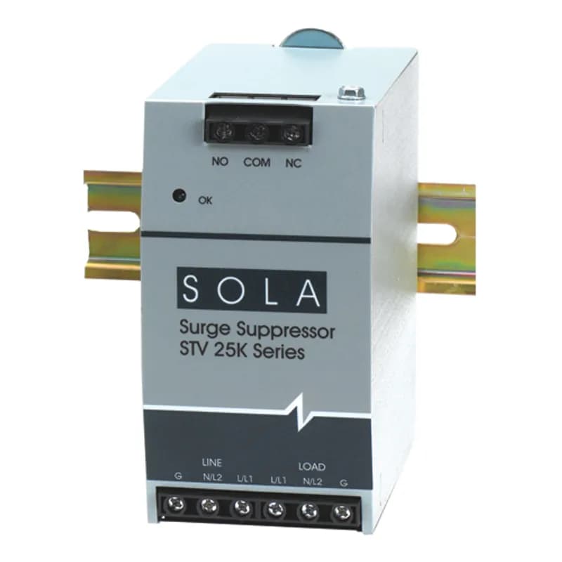 Surge Protection DIN Rail Mount, Input Voltage 120, Single Phase (L-N)
