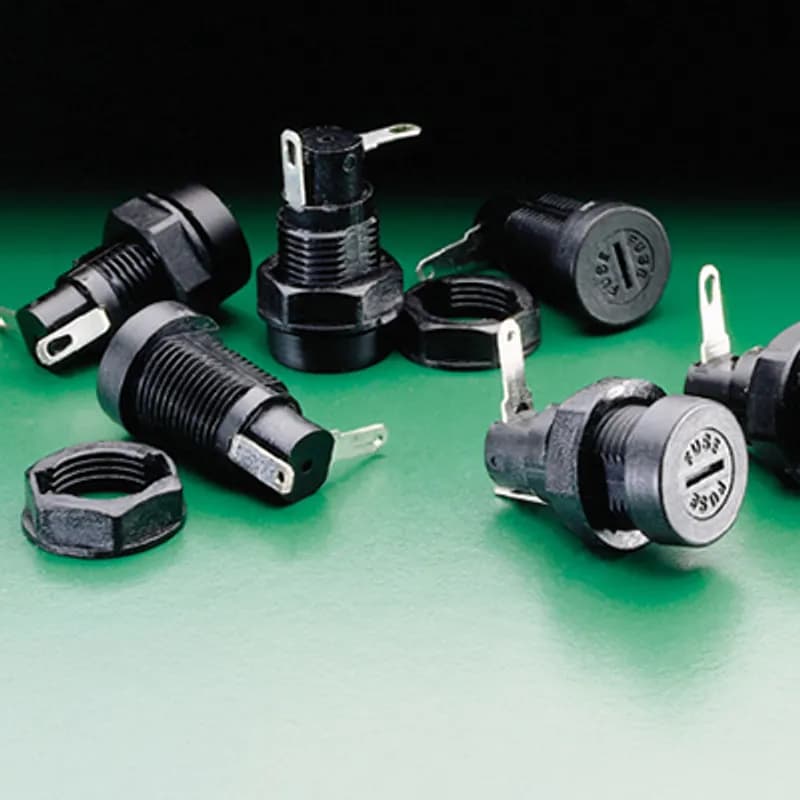 Littelfuse 245001 - SHOCK-SAFE 2AG Solder/Q.C. Terminal. Shock-Safe Fuse Holders for 2AG Fuses.