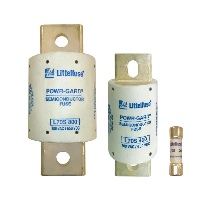 Littelfuse L70S Series High-Speed Fuses are designed to protect today’s equipment and systems, and are manufactured with Littelfuse-developed technology that sets tomorrow’s standards for accuracy, consistent quality, reliability, and predictable performance. Littelfuse engineers have redefined High-Speed Fuse technology by using advanced metallurgical, polymer, and materials research, mathematical modeling, and computerized statistical analysis.