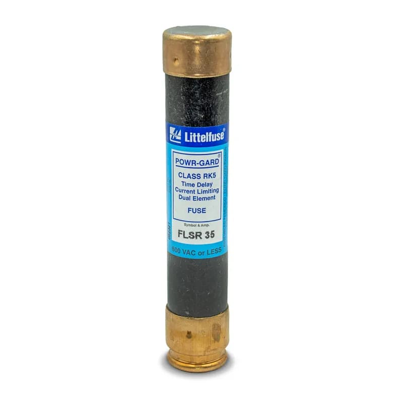Littelfuse FLSR035 - FLSR035 is a Class RK5 fuse with an ampere rating of 35 and cartridge-style construction.