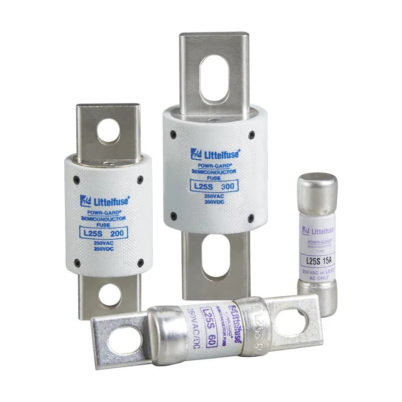Littelfuse L25S008 - Designed to protect today’s equipment and systems, Littelfuse semiconductor fuses are manufactured with Littelfuse-developed technology that sets tomorrow’s standards for accuracy, consistent quality, reliability, and predictable performance. By using advanced metallurgical, polymer, and materials research; mathematical modeling, and computerized statistical analysis; Littelfuse engineers have redefined “State-of-the-Art.”