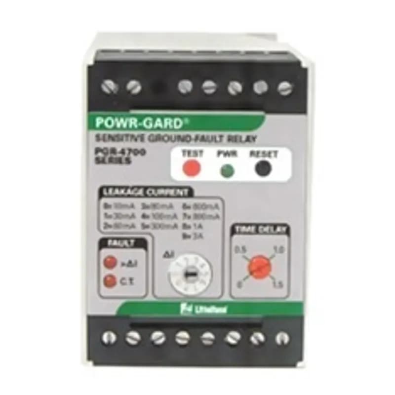 Littelfuse PGR-4700-120 - PGR-4700-120 is a sensitive ground-fault relay with a supply voltage ac of 120.