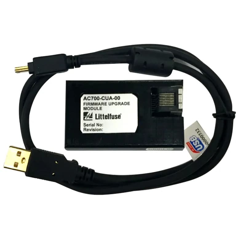Littelfuse AC700-CUA-01 - EL700 SERIES COMM ADAPTER, Devicenet. Communications Adapter. Optional network-interface and firmware-upgrade communications adapter. Field installs in EL731.