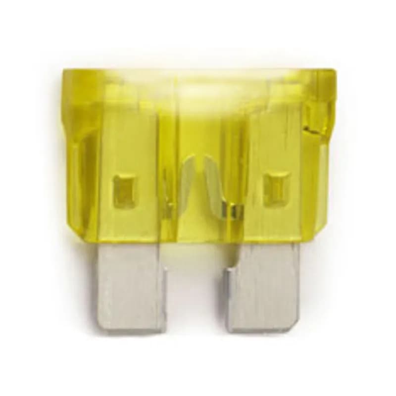 FUSE - ATO SMARTGLOW 12VDC 7.5A 100 PC. The ATO® Fuse was designed and patented by Littelfuse in 1976 and set the standard for automotive circuit protection. It features industry standard color coding to indicate amperage rating. Smart Glow fuses are innovative automotive style fuses (ATO, Mini, Maxi and glass tube) that feature an indicator light that glows when the fuse is blown, saving time to troubleshoot an open circuit.