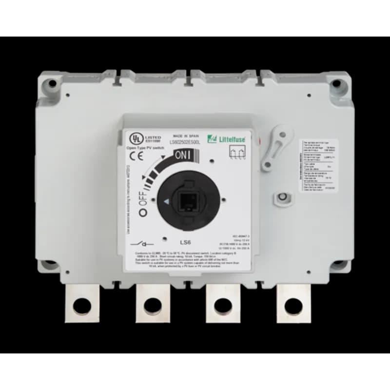 DC SWITCH 1500VDC 250A 1P