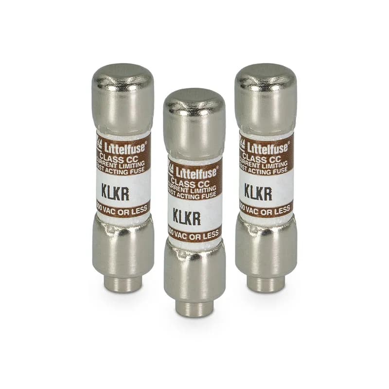 Littelfuse KLKR01.5S - UL CLASS CC FAST-ACTING FUSE FOR MINING APPLICATIONS