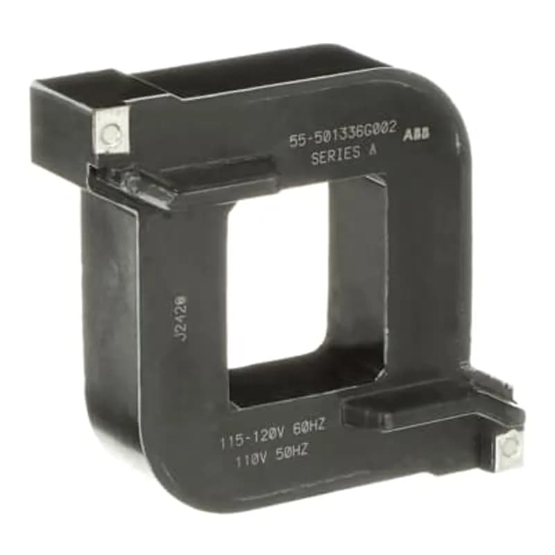 For NEMA Rated 300- and 200-Line Magnetic Contactors and Starters. NEMA Size 3. Magnet coil. Coil Voltage at 50 Hz: 220V. Coil Voltage at 60 Hz: 115-120V. Inductive Current: 120A.