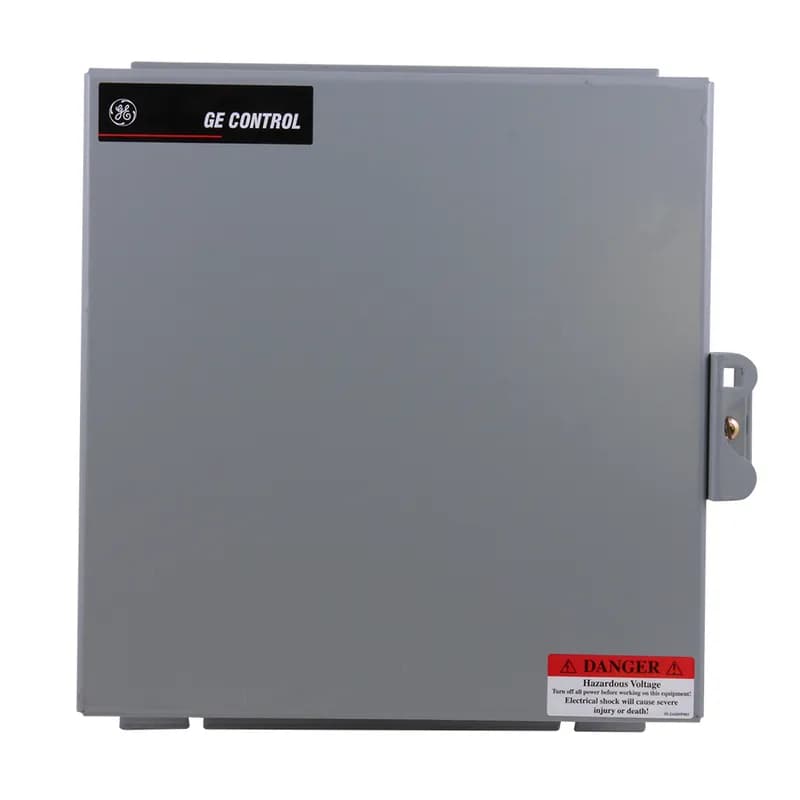 CR463L Electrically Held Contactors. 30A (2-12 pole). Standard Assembled Forms. Contact position indication—when button protrudes, contact is closed. Power poles are available as single or double poles, creating 74 different circuit combinations. Convenient side access field power wiring. Contact configuration indicator. Standard base for all pole configurations. Robust pole terminals accept up to two #8 AWG wires. Manual operator. Fast, sure three-point mounting. Enclosed contacts resist contaminants for greater reliability. Combination slotted/#2 Phillips screws. Common, easily installed power poles change from NO to NC (or vice versa) simply by unlatching and rotating 180°. Power poles rated for the range of tasks: —30A rated contacts —15A motor rated —A600 Pilot duty rated. Easy-to-read rating label. Auxiliary contacts, rated A600, are suitable for use on low level circuits down to 12V, 5mA. Plug-in auxiliary contacts are NO when installed on the left side of the base, NC on the right. Finger and back-of-hand safe power terminals. Quick-view coil voltage. Easy-change coil. Low magnetic noise results in quiet operation.