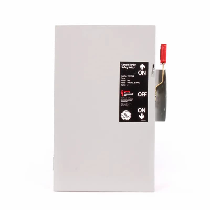 No matter the application, we’ve got you covered with a rugged, reliable and easy-to-install Spec-Setter safety switch. 60A 3P DBL THR N1 600V NONFUSE