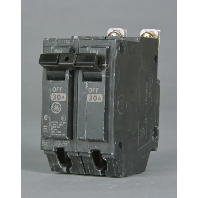 Q line circuit breakers are one-inch wide per pole, compact, thermal-magnetic devices designed for residential and commercial applications. The QB breakers are bolt-on versions of the Q Line used for bolting to the bus connections of load centers and lighting panels. All Q Line circuit breakers feature Quick-make / Quick-break mechanisms, common trip bars, and easy to spot trip indication to ensure safety and reliability. Q Line breakers are available in 1, 2, and 3 pole versions, can be ordered with auxiliary contact and shunt trip accessories, and can be ordered for use in HID applications. 2115 Amps 15 A