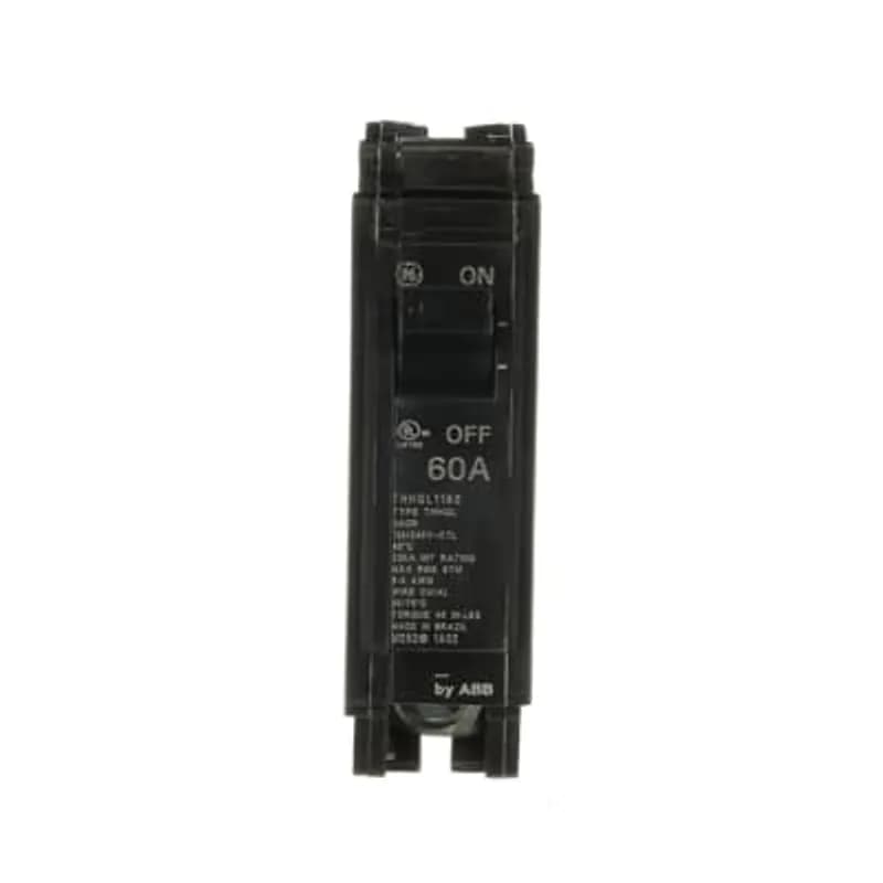 Q line circuit breakers are one-inch wide per pole, compact, thermal-magnetic devices designed for residential and commercial applications. The QL breakers are plug-in versions of the Q Line used for connection to load centers and lighting panels. All Q Line circuit breakers feature Quick-make / Quick-break mechanisms, common trip bars, and easy to spot trip indication to ensure safety and reliability. Q Line breakers are available in 1, 2, and 3 pole versions, can be ordered with auxiliary contact and shunt trip accessories, and can be ordered for use in HID applications. 1160 Amps 60 A