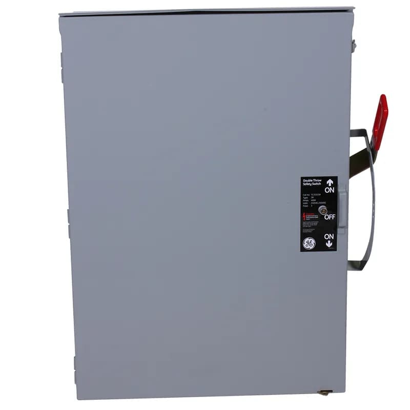 No matter the application, we’ve got you covered with a rugged, reliable and easy-to-install Spec-Setter safety switch. 400A 3P DBL THR N3R 240V NONFUSE