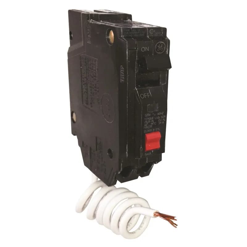 ABB - Electrification THHQB1125GFT - Q line circuit breakers are one-inch wide per pole, compact, thermal-magnetic devices designed for residential and commercial applications. The QL breakers are plug-in versions of the Q Line used for connection to load centers and lighting panels. All Q Line circuit breakers feature Quick-make / Quick-break mechanisms, common trip bars, and easy to spot trip indication to ensure safety and reliability. Q Line breakers are available in 1, 2, and 3 pole versions, can be ordered with auxiliary contact and shunt trip accessories, and can be ordered for use in HID applications. 5GFT Amps 25 A