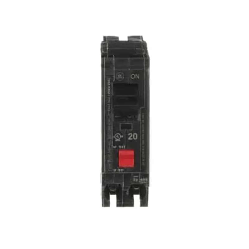 ABB - Electrification THHQL1120GFT - Q line circuit breakers are one-inch wide per pole, compact, thermal-magnetic devices designed for residential and commercial applications. The QL breakers are plug-in versions of the Q Line used for connection to load centers and lighting panels. All Q Line circuit breakers feature Quick-make / Quick-break mechanisms, common trip bars, and easy to spot trip indication to ensure safety and reliability. Q Line breakers are available in 1, 2, and 3 pole versions, can be ordered with auxiliary contact and shunt trip accessories, and can be ordered for use in HID applications. 0GFT Amps 20 A