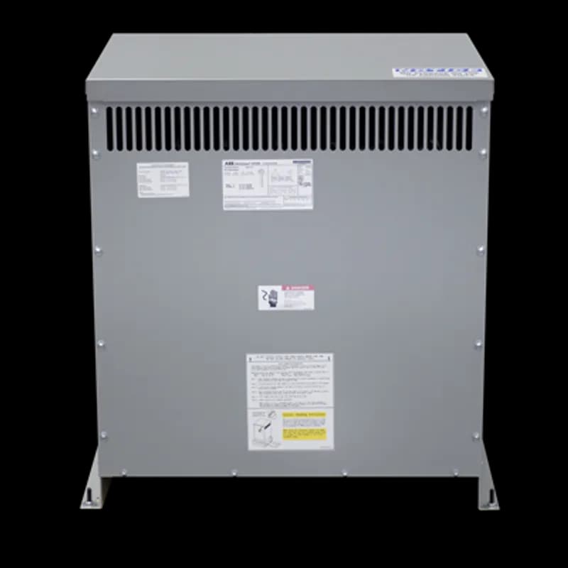ABB - Electrification 9T10A1004 - ABB Low-Voltage General Purpose Dry-Type transformers are built to last more than 20 years and are UL Listed. Our Type QL & QF transformers meet DOE 2016 efficiency standards and are UL Energy Verified as energy efficient. They are available with aluminum or copper windings and in all three temperature rise ratings. Quiet Performance-Core and coil assemblies are mounted on rubber isolation pads to reduce noise. Single-piece front/back is easily removable for installation and service. Qualified to the seismic requirements of IEEE-693-2005 and IBC-2021 and CBC 2022.