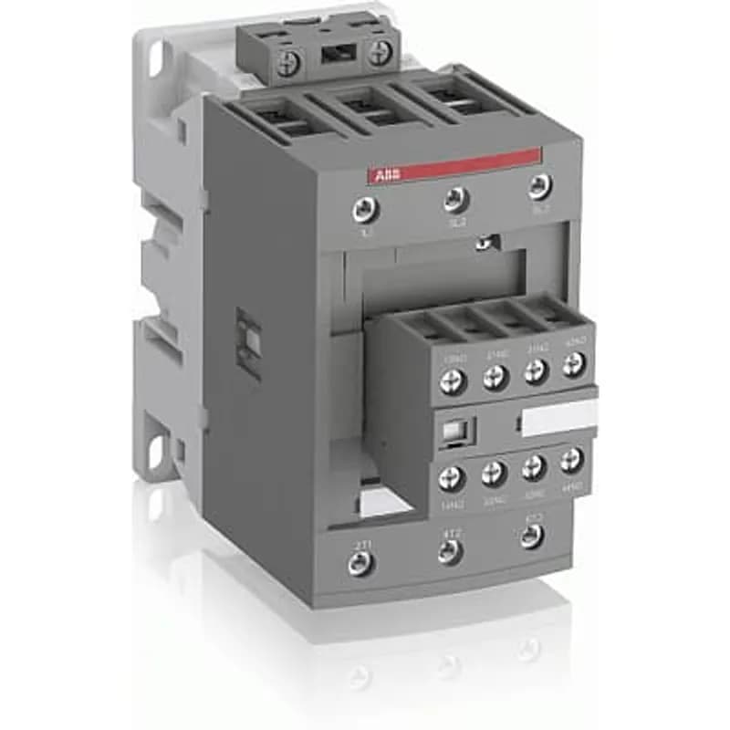 AF96 contactors are used for controlling power circuits up to 690 V AC and 220 V DC. They are mainly used for controlling 3-phase motors, non-inductive or slightly inductive loads. AF... contactors include an electronic coil interface accepting a wide control voltage Uc min. ... Uc max. Only four coils cover control voltages between 24...500 V 50/60 Hz or 20...500 V DC. AF contactors can manage large control voltage variations. One coil can be used for different control voltages used worldwide without any coil change. AF contactors have built-in surge protection and do not require additional surge suppressors. The AF... series 2-stack 3-pole contactors are of the block type design. - Main poles and auxiliary contact blocks: 3 main poles with a non-removable front-mounted 2 N.O. + 2 N.C. auxiliary contact block, side-mounted add-on auxiliary contact blocks (mechanically-linked auxiliary contacts compliant with Annex L of IEC 60947-5-1 including the "Mechanically Linked" symbol on the contactor side. N.C. mirror contacts compliant with Annex F of IEC 60947-4-1) - Control circuit: AC or DC operated - Accessories: a wide range of accessories is available. Note: 2-stack contactors available in some countries: please consult your ABB representative.