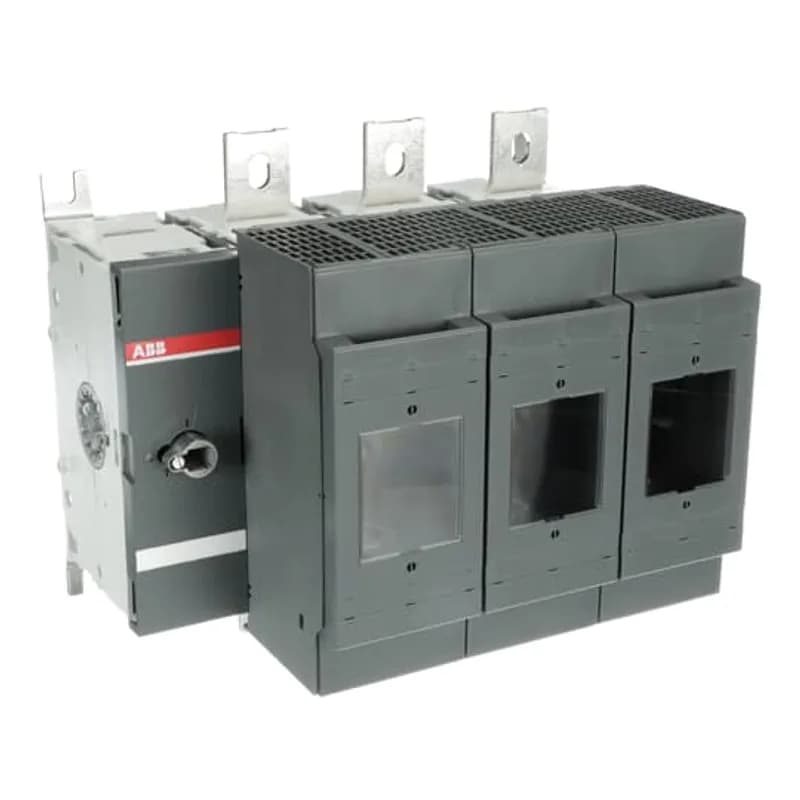 Switch Fuses,Front Operated,3-pole,03 (Left Side),Class L,800 A,Handle and shaft not included,