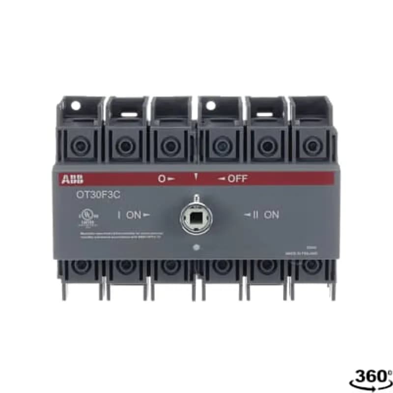 ABB - Electrification OT30F3C - Handle and shaft has to be ordered separately