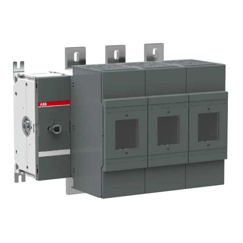 Switch Fuses,Front Operated,3-pole,03 (Left Side),Class L,1200 A,Handle and shaft not included,