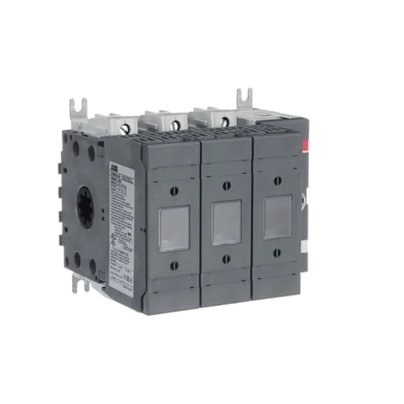 Switch Fuses,Front Operated,3-pole,30 (Right Side),Class J,60 A,Handle and shaft not included,