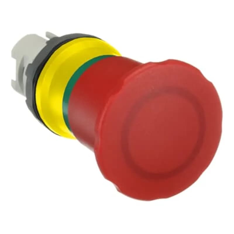 Modular Emergency Stop - Pull release - Mushroom 40mm - Red - Non-illuminated - - No contact block
