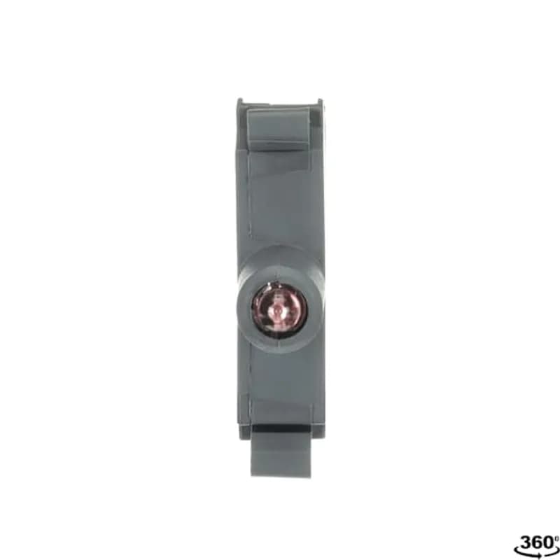 Modular LED block - 110-130 V DC, integrated LED - Red - Illuminated