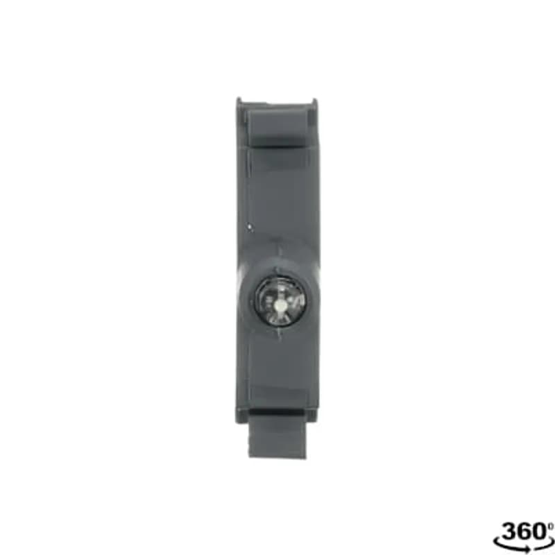 Modular LED block - 230 V AC, integrated LED - White - Illuminated