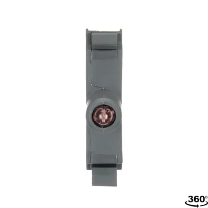 Modular LED block - 415 V AC, integrated LED - Red - Illuminated