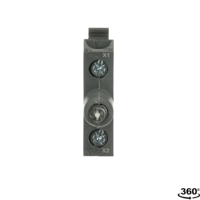 Modular LED block - 230 V AC, integrated LED - White - Illuminated
