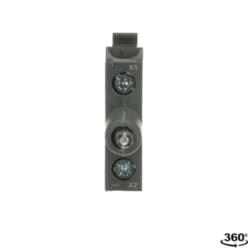 Modular LED block - 230 V AC, integrated LED - Blue - Illuminated