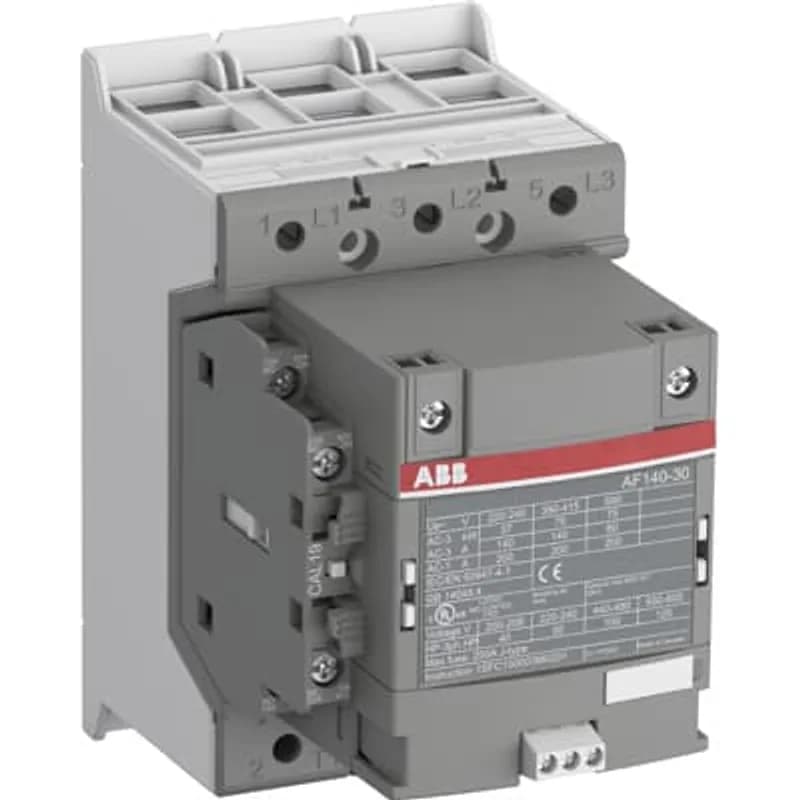 A 3-phase Contactor suitable for various applications such as Motor starting, Isolation, By-pass and Distribution application up to max 690 V. Controlled with PLC and with wide control voltage range 100-250 V, AC/DC