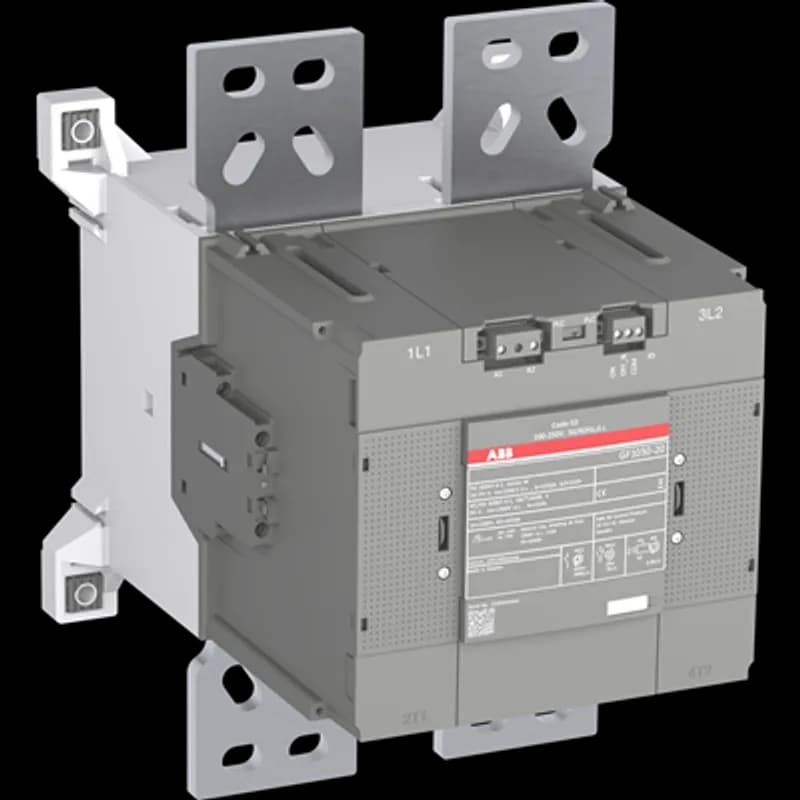 A 2-phase Contactor suitable for PV solar power applications up to max 1500V DC. Operated with wide voltage range 100-250V AC 50/60Hz and DC
