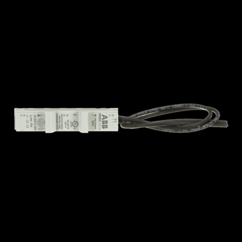 Universaladapter single pole max. 63A L1-L2-L3 top feed wire 300mm for the SMISSLINE TP 125A and 250A system