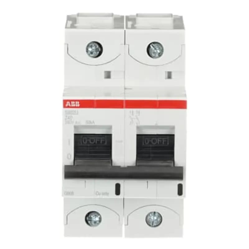 S802U-Z40 2 Pole Z Characteristic 40A 50kA 240/415VAC High Performance Circuit Breaker HPCB