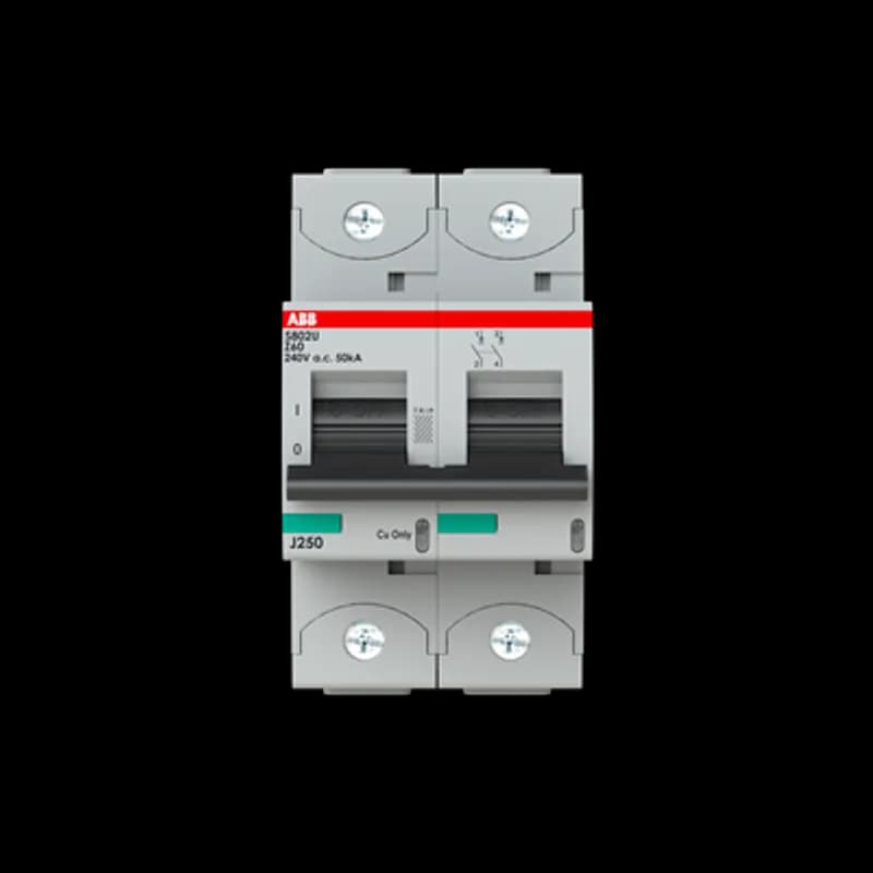 S802U-Z60 2 Pole Z Characteristic 60A 50kA 240/415VAC High Performance Circuit Breaker HPCB