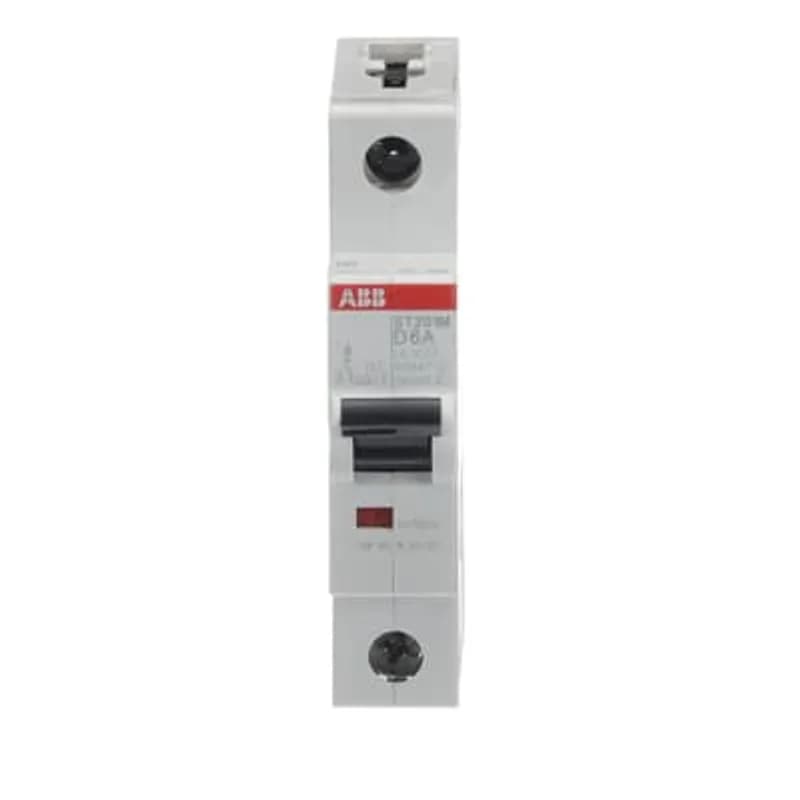 ST201M-D6 Miniature Circuit Breaker ST201M-D6 Miniature Circuit Breaker D-Char., 10kA, 6A, 1P