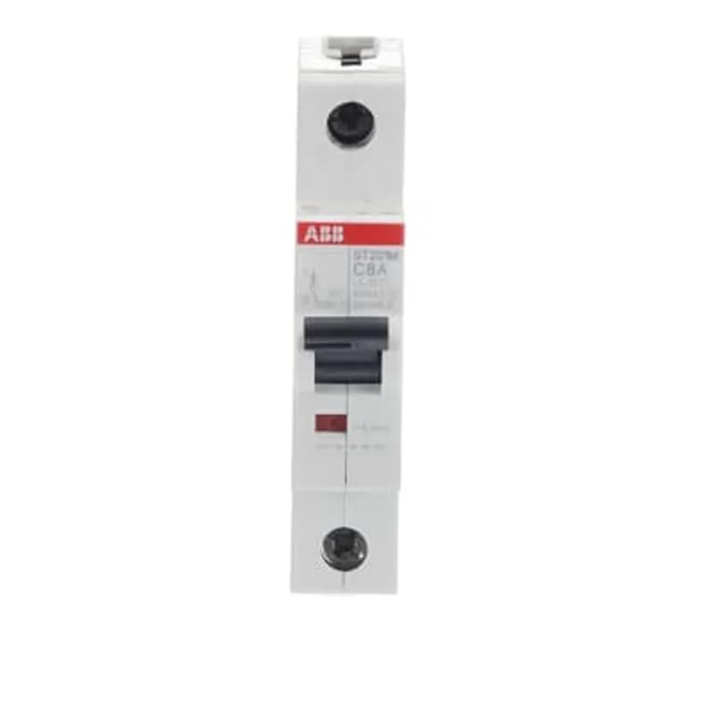 ST201M-C8 Miniature Circuit Breaker ST201M-C8 Miniature Circuit Breaker C-Char., 10kA, 8A, 1P