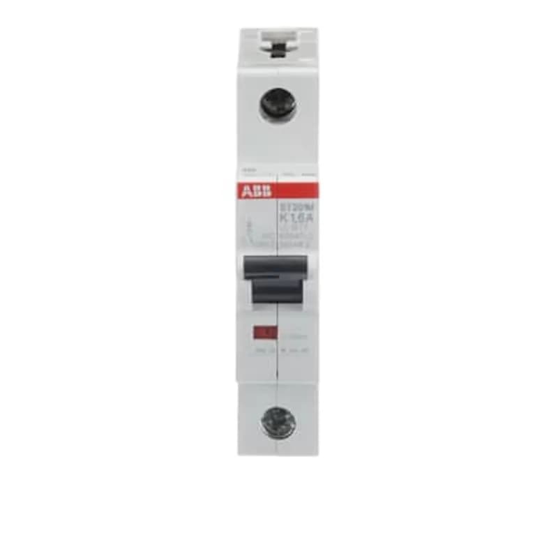 ST201M-K1,6 Miniature Circuit Breaker ST201M-K1,6 Miniature Circuit Breaker K-Char., 10kA, 1,6A, 1P