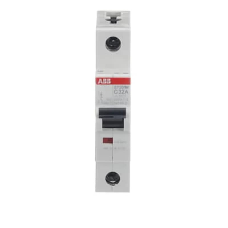 ST201M-C32 Miniature Circuit Breaker ST201M-C32 Miniature Circuit Breaker C-Char., 10kA, 32A, 1P