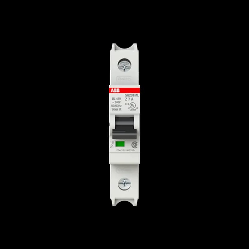 ABB - Electrification SU201ML-Z7 - MCB SU200ML 1P Z 7A UL 489