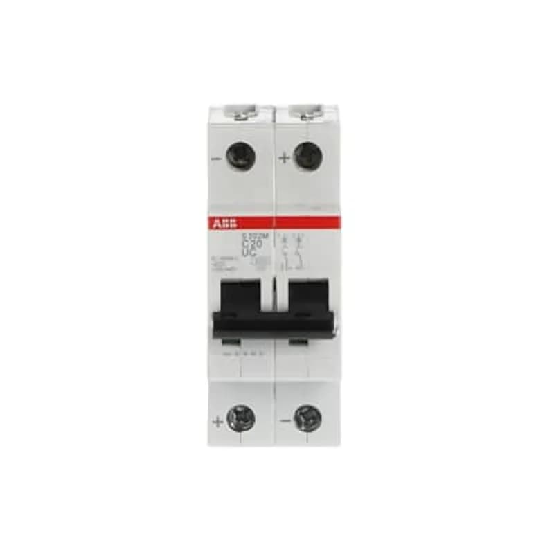 MCB S200MUC 2P C 20A AC/DC