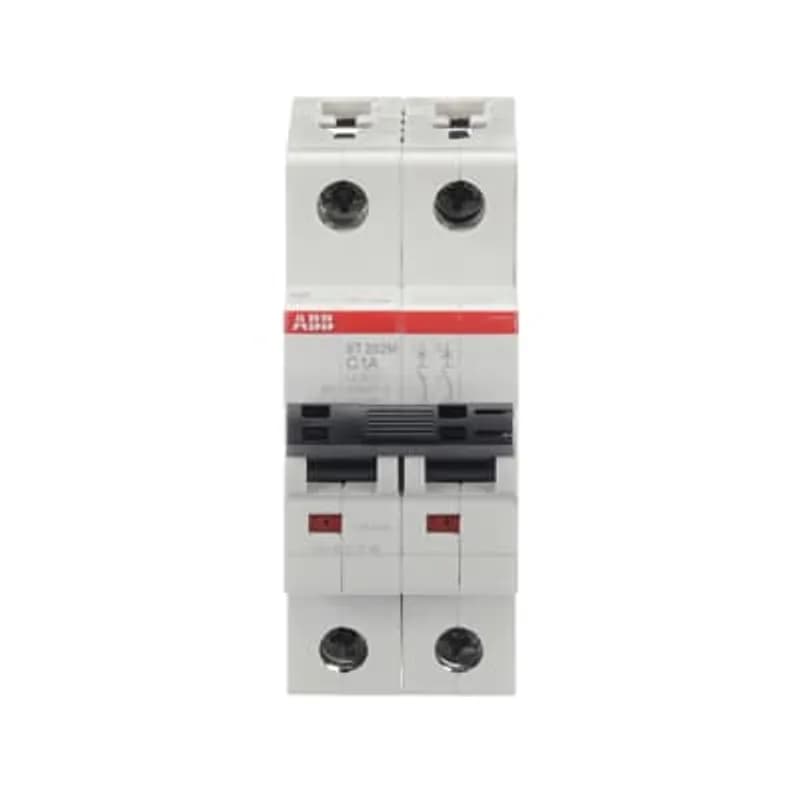 ST202M-C1 Miniature Circuit Breaker ST202M-C1 Miniature Circuit Breaker C-Char., 10kA, 1A, 2P