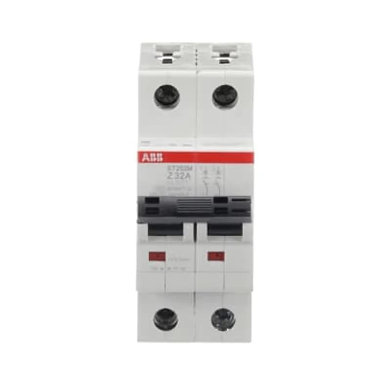 ST202M-Z32 Miniature Circuit Breaker ST202M-Z32 Miniature Circuit Breaker Z-Char., 10kA, 32A, 2P