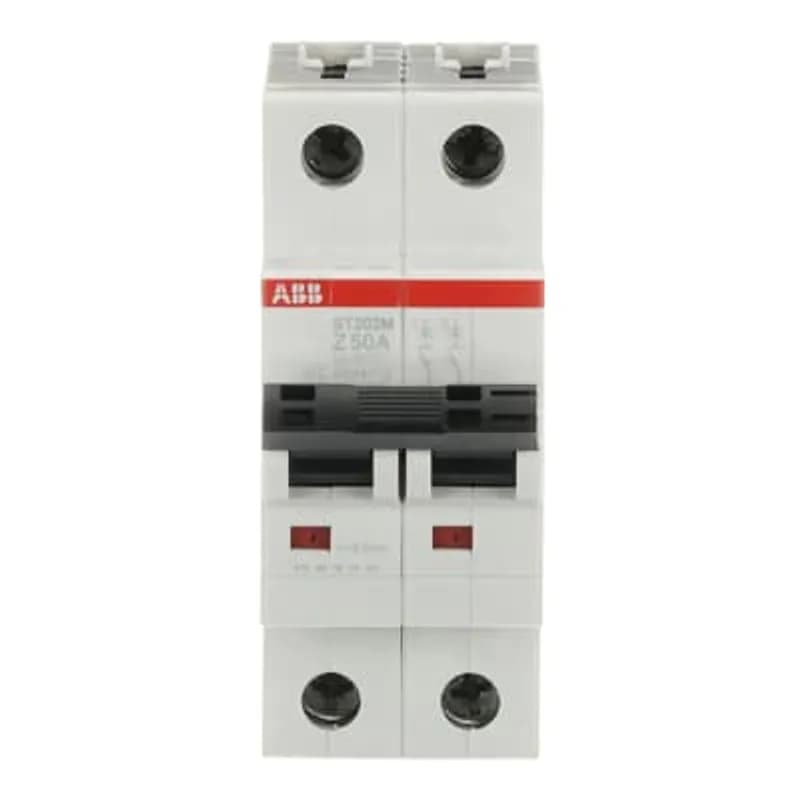 ST202M-Z50 Miniature Circuit Breaker ST202M-Z50 Miniature Circuit Breaker Z-Char., 5kA, 50A, 2P