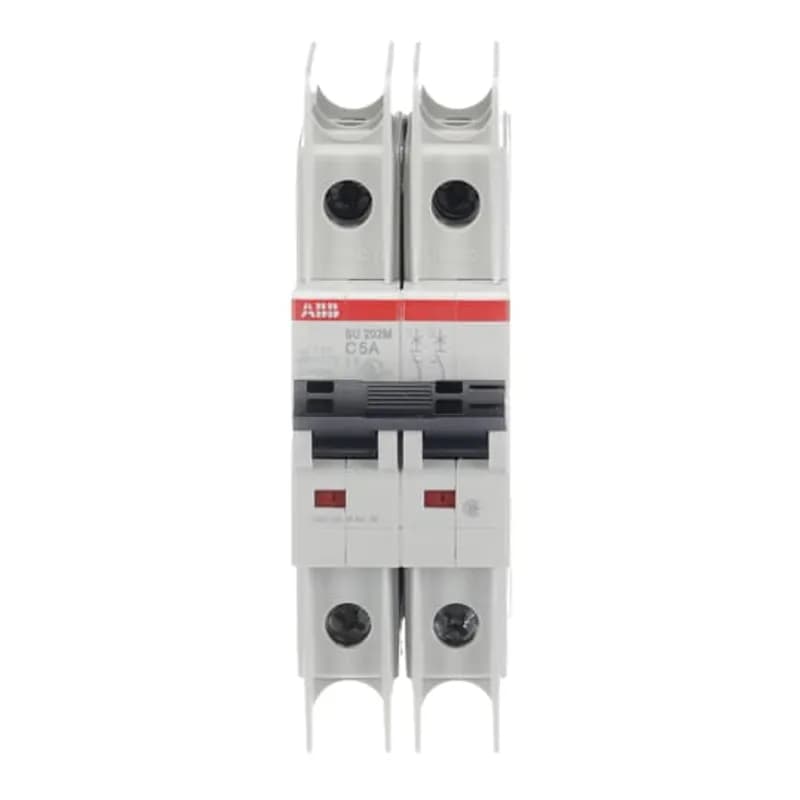 SU202M-C5 Miniature Circuit Breaker C-Char., 10kA, 5A, 2P UL489