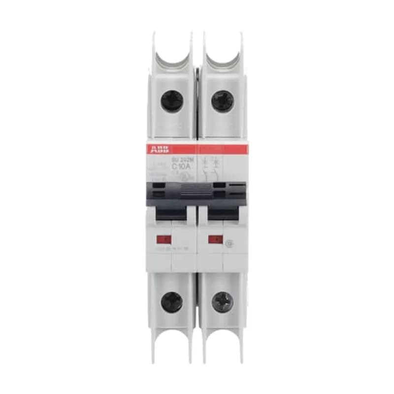 SU202M-C10 Miniature Circuit Breaker C-Char., 10kA, 10A, 2P UL489